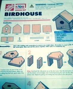 home depot birdhouse