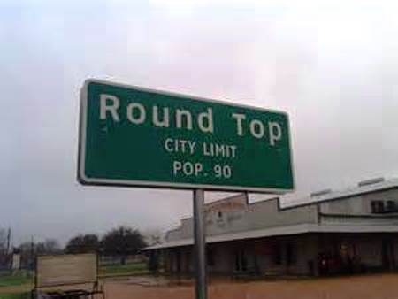 round top sign