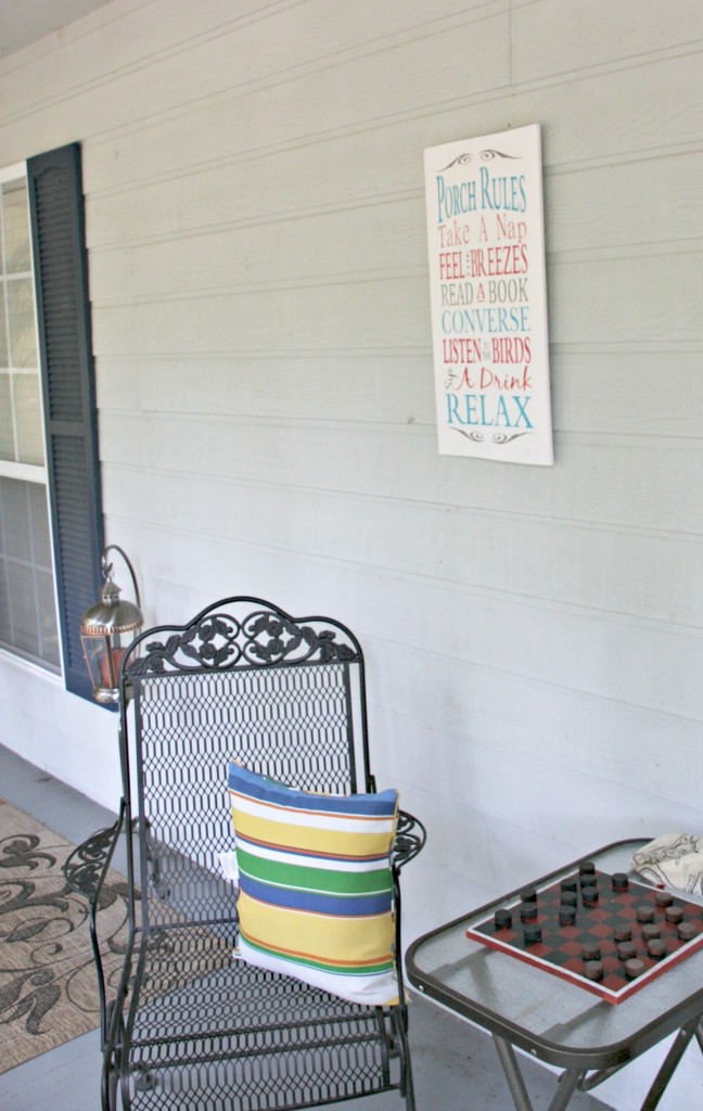 porch sign