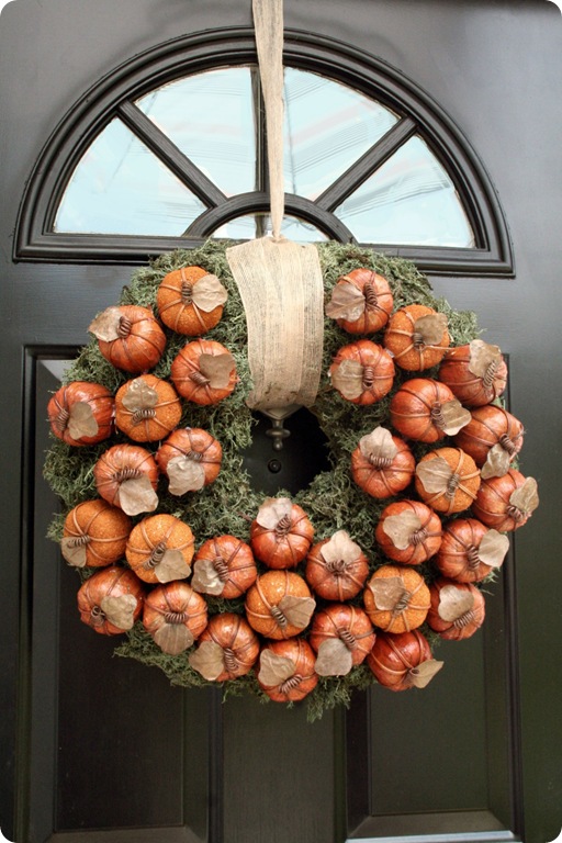 pumpkin Wreath