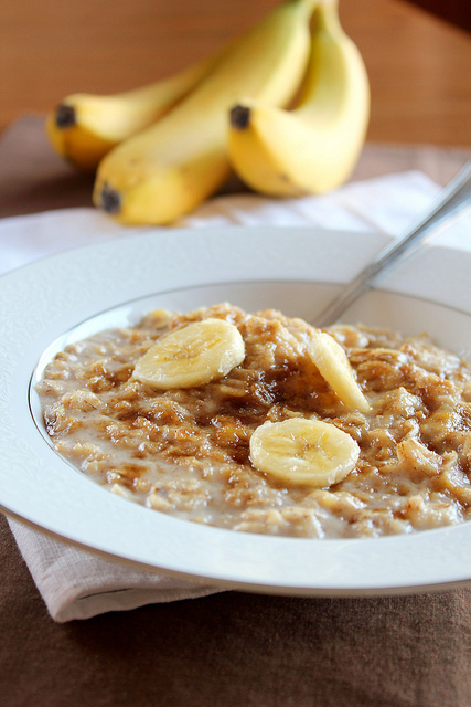 banana bread oatmeal