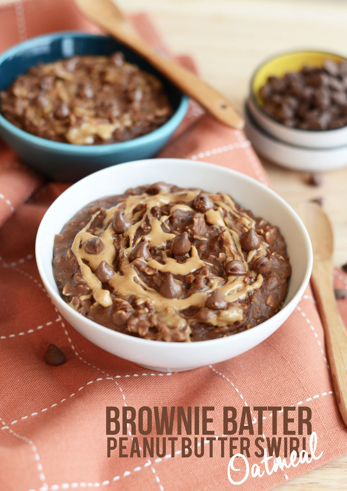 brownie batter peanut butter swirl