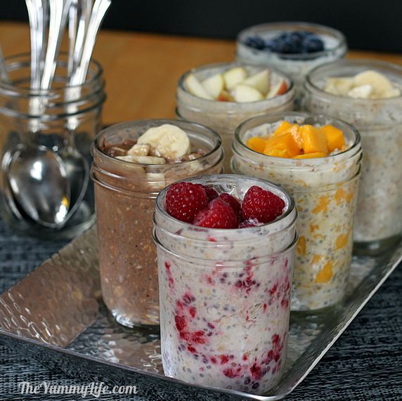 overnight refrigerator oatmeal